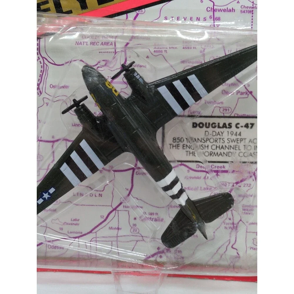 1995 Road Champs Douglas C-47 Diecast Plane